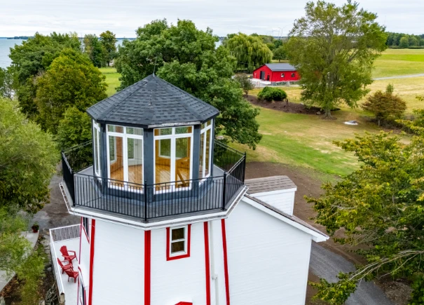Lighthouse with observation room